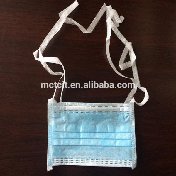 Surgical Disposable Tie On Face Mask MCT Industrial Sdn Bhd