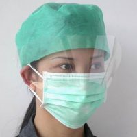 Disposable Medical Dental Protective Face Mask With Anti- Fog Shield